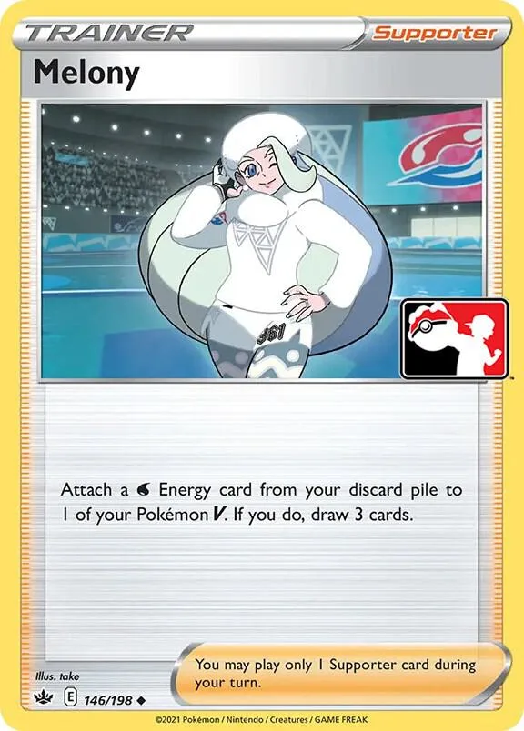 Melony Play! Pokémon Prize Pack Series One card
