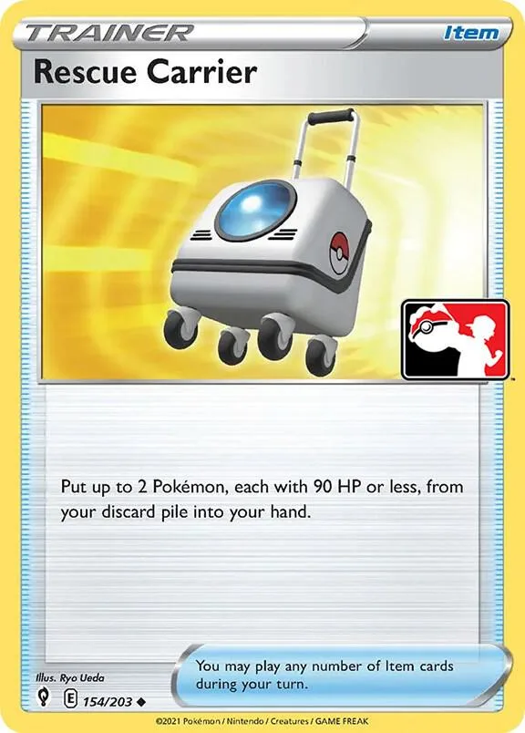 Rescue Carrier Play! Pokémon Prize Pack Series One card