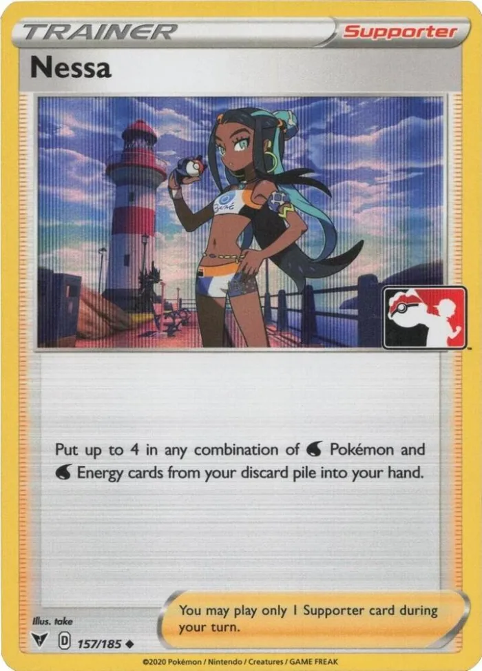 Nessa Play! Pokémon Prize Pack Series One card