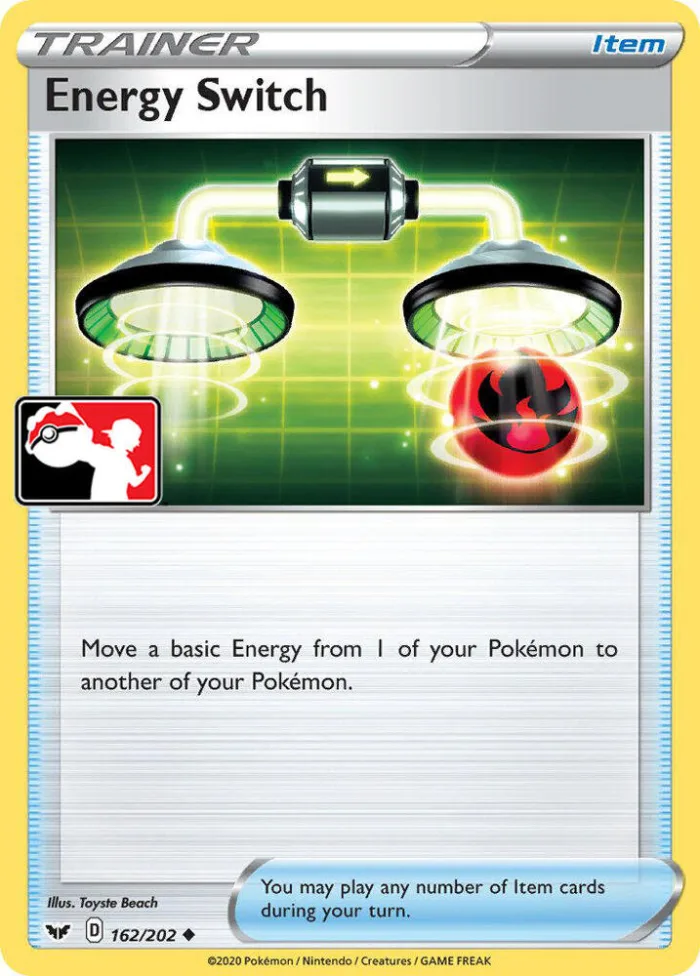 Energy Switch Play! Pokémon Prize Pack Series One card
