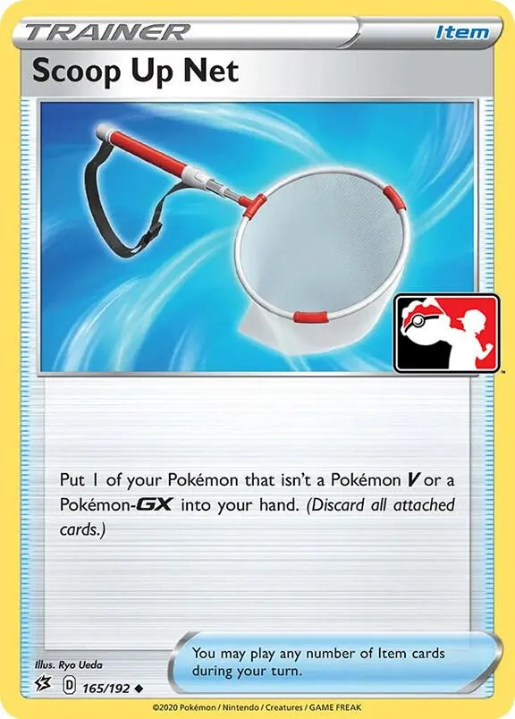 Scoop Up Net Play! Pokémon Prize Pack Series One card