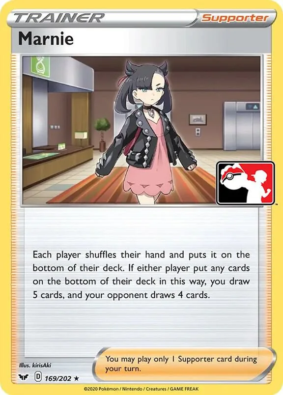 Marnie Play! Pokémon Prize Pack Series One card