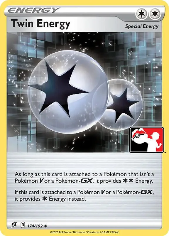 Twin Energy Play! Pokémon Prize Pack Series One card