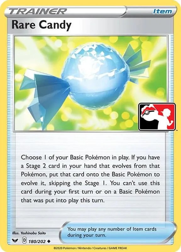 Rare Candy Play! Pokémon Prize Pack Series One card
