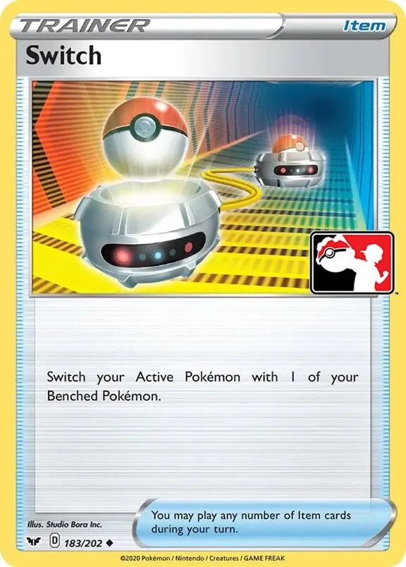 Switch Play! Pokémon Prize Pack Series One card