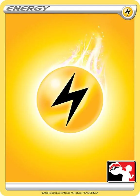 Lightning Energy Play! Pokémon Prize Pack Series One card