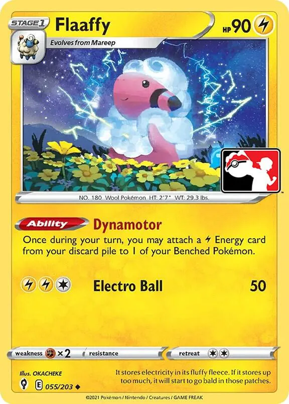 Flaaffy Play! Pokémon Prize Pack Series Two card
