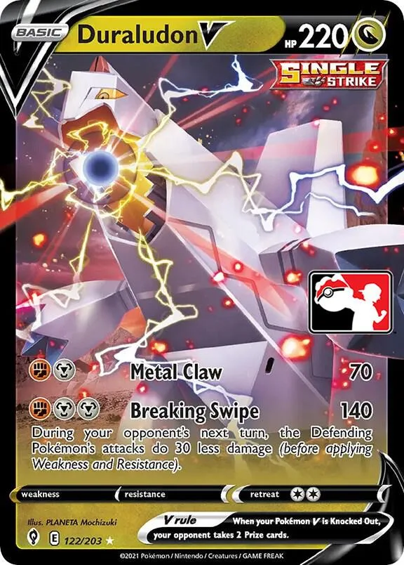 Duraludon V Play! Pokémon Prize Pack Series Two card