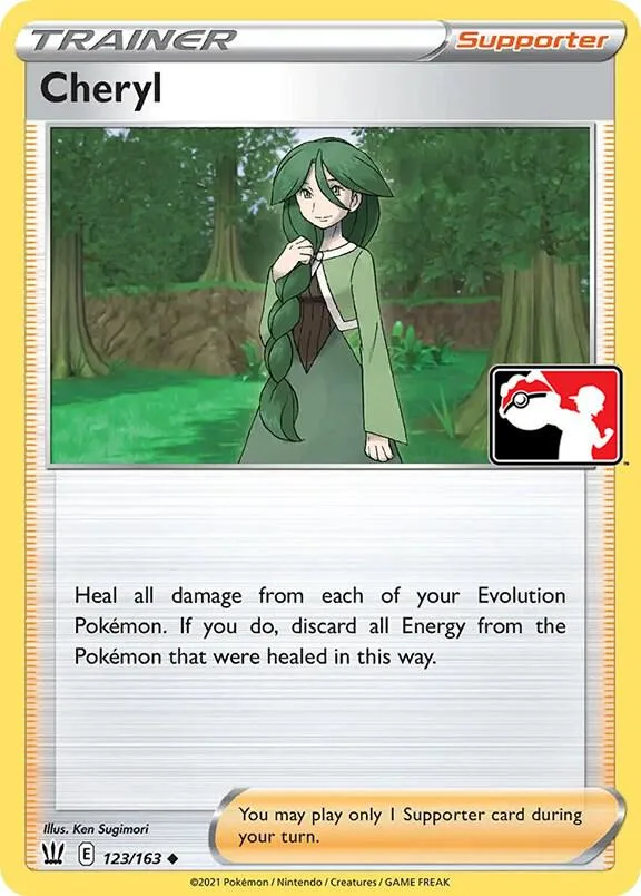 Cheryl Play! Pokémon Prize Pack Series Two card