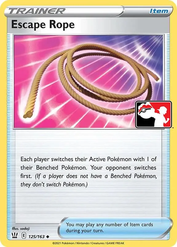 Escape Rope Play! Pokémon Prize Pack Series Two card