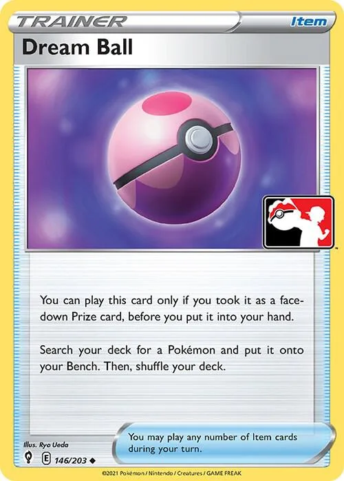 Dream Ball Play! Pokémon Prize Pack Series Two card