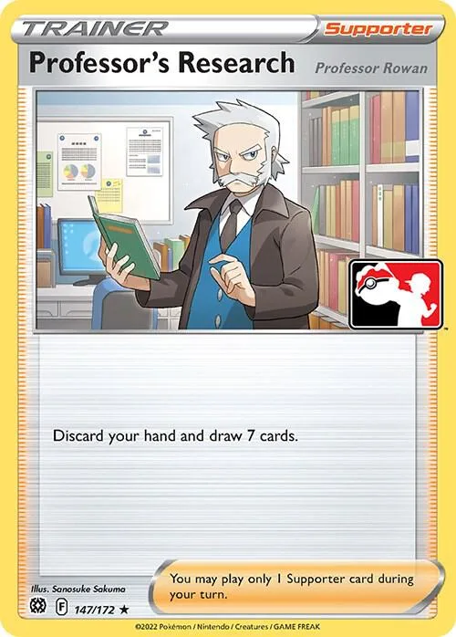 Professor's Research Play! Pokémon Prize Pack Series Two card