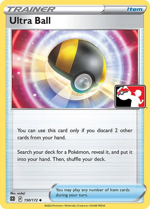 Ultra Ball Play! Pokémon Prize Pack Series Two card