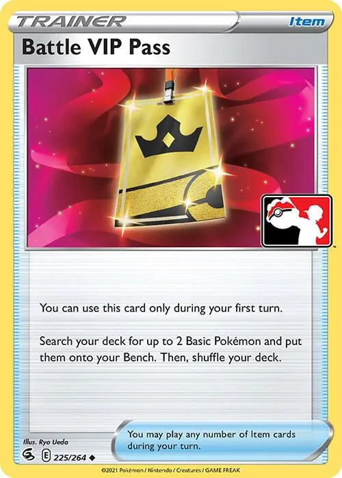 Battle VIP Pass Play! Pokémon Prize Pack Series Two card
