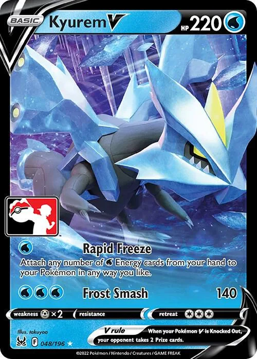 Kyurem V Play! Pokémon Prize Pack Series Three card