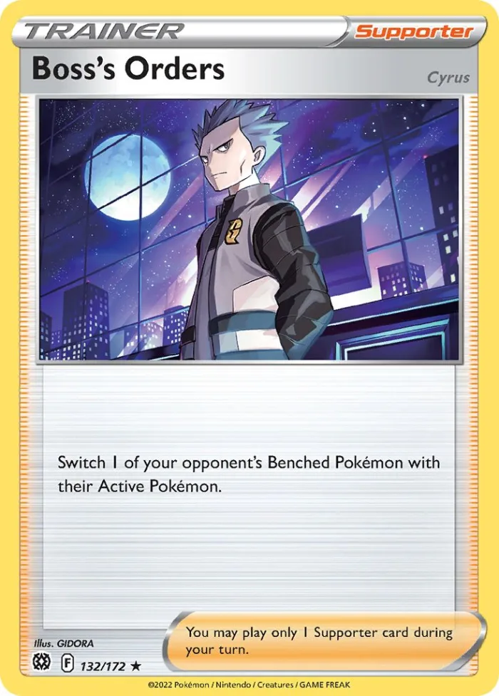 Boss's Orders Play! Pokémon Prize Pack Series Three card