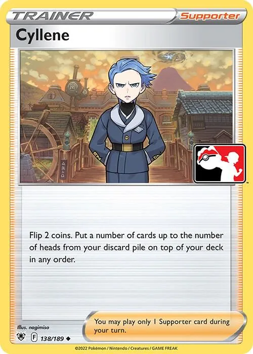 Cyllene Play! Pokémon Prize Pack Series Three card