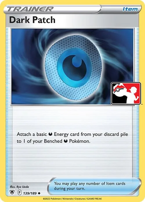 Dark Patch Play! Pokémon Prize Pack Series Three card