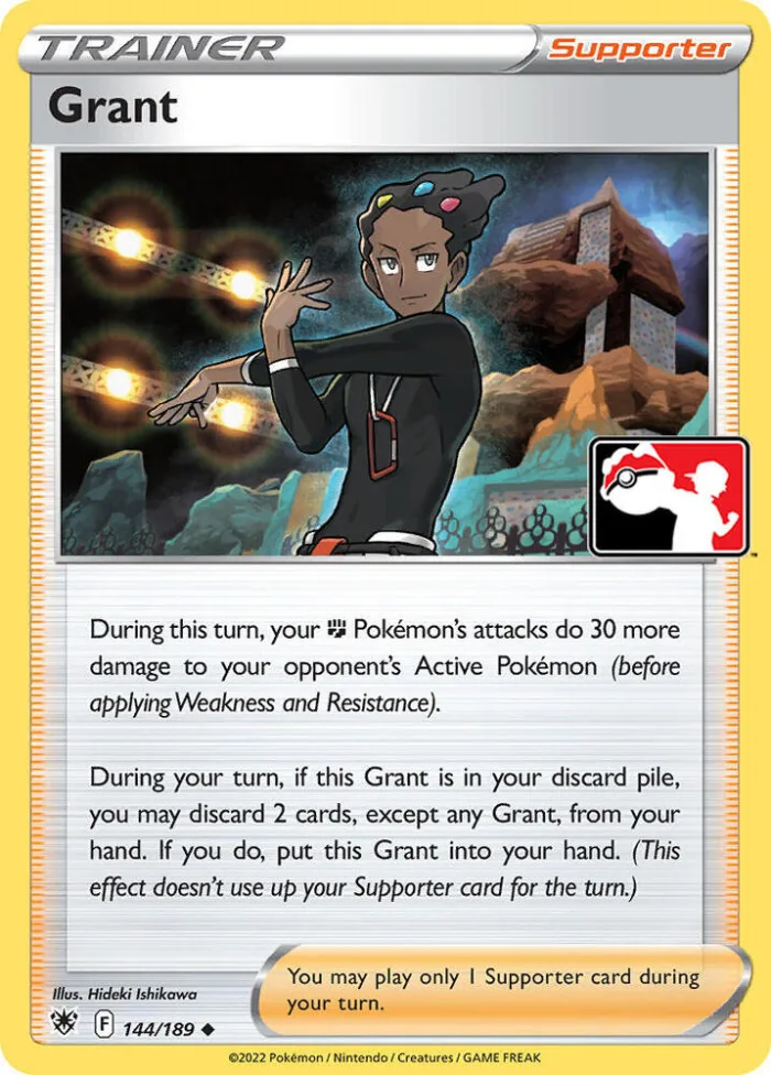 Grant Play! Pokémon Prize Pack Series Three card