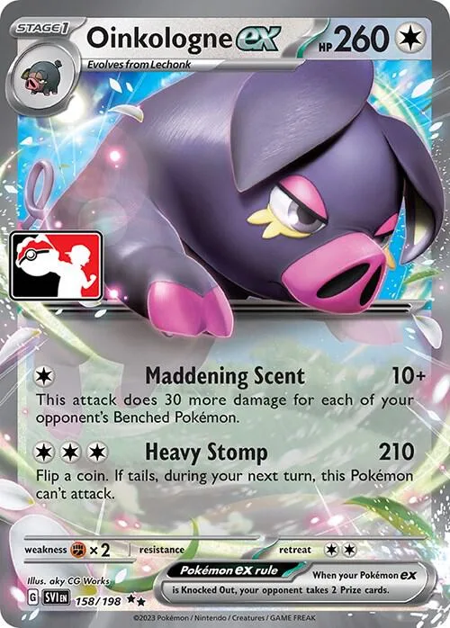 Oinkologne ex Play! Pokémon Prize Pack Series Three card