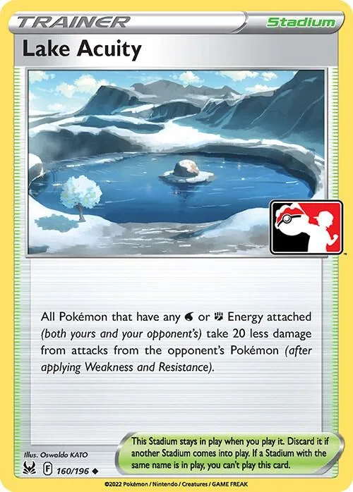 Lake Acuity Play! Pokémon Prize Pack Series Three card