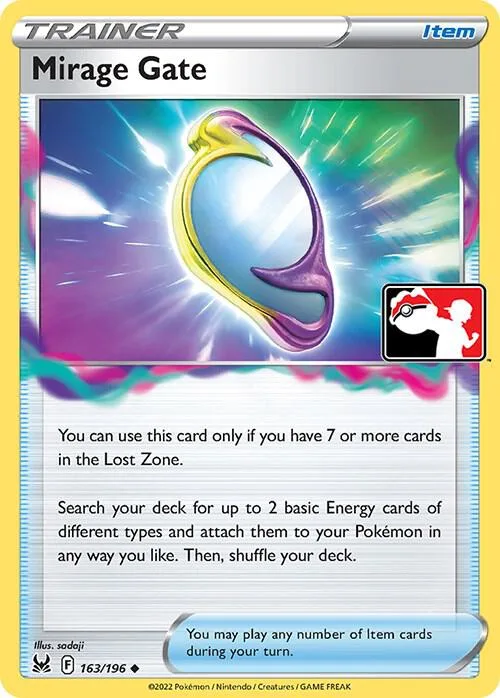 Mirage Gate Play! Pokémon Prize Pack Series Three card