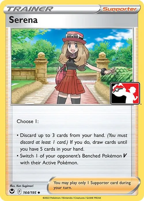 Serena Play! Pokémon Prize Pack Series Three card