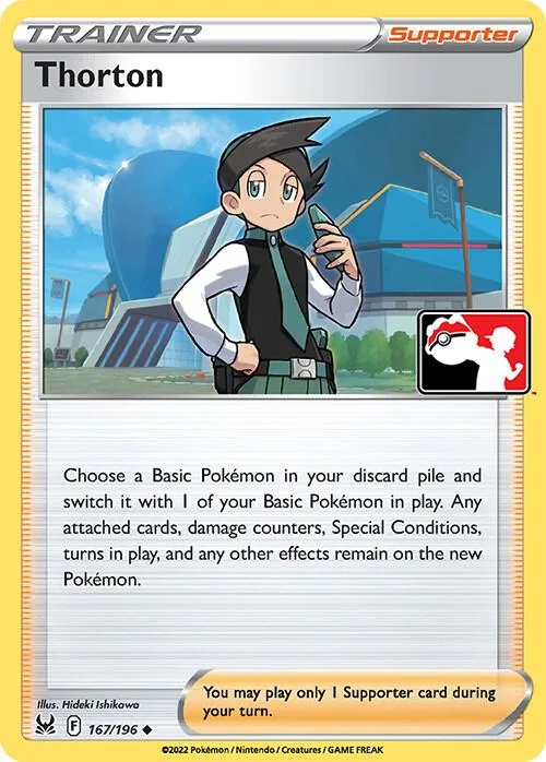 Thorton Play! Pokémon Prize Pack Series Three card