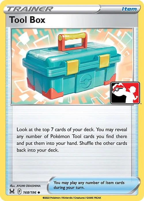 Tool Box Play! Pokémon Prize Pack Series Three card