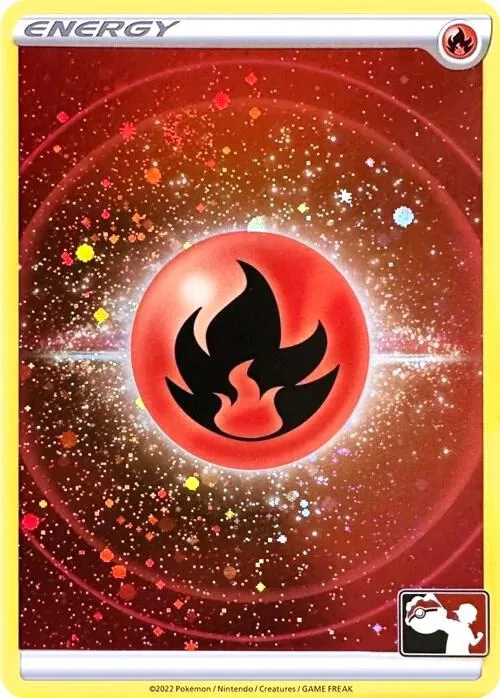 Fire Energy Play! Pokémon Prize Pack Series Three card