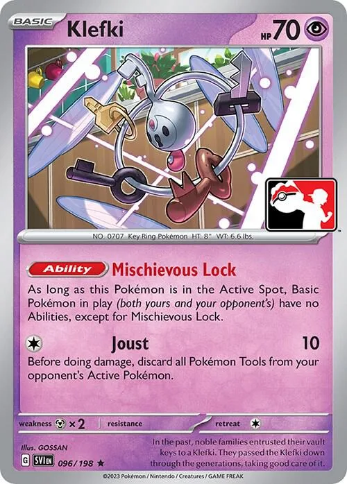 Klefki Play! Pokémon Prize Pack Series Four card