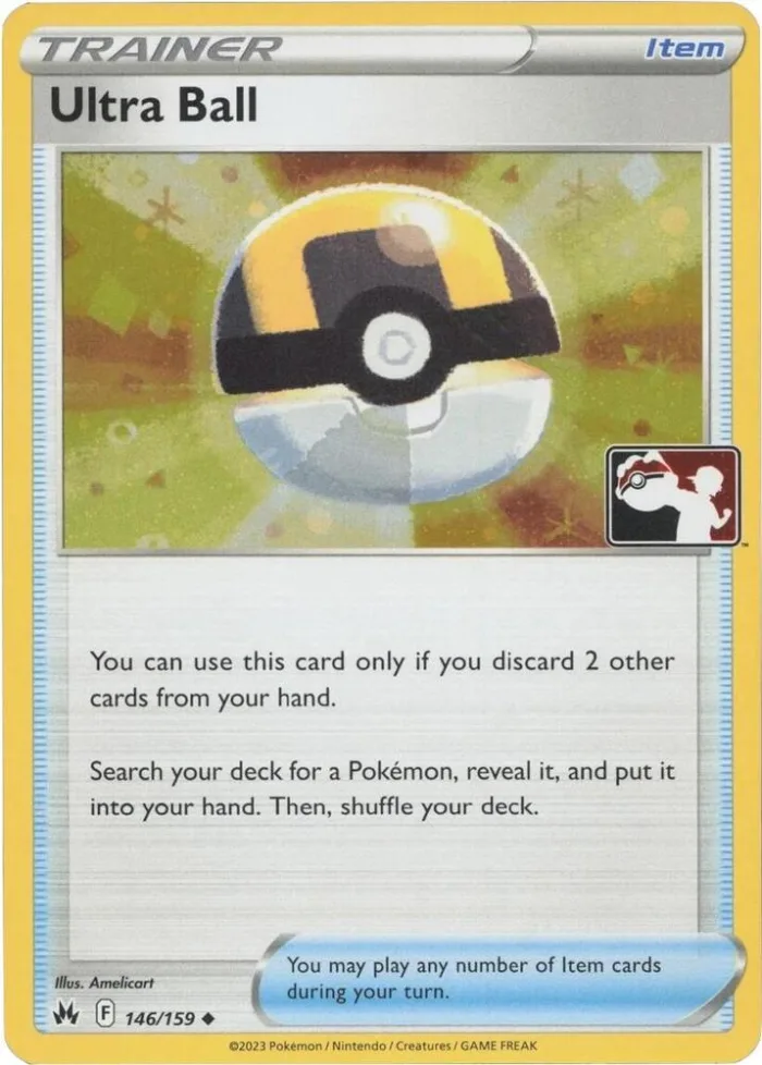 Ultra Ball Play! Pokémon Prize Pack Series Four card