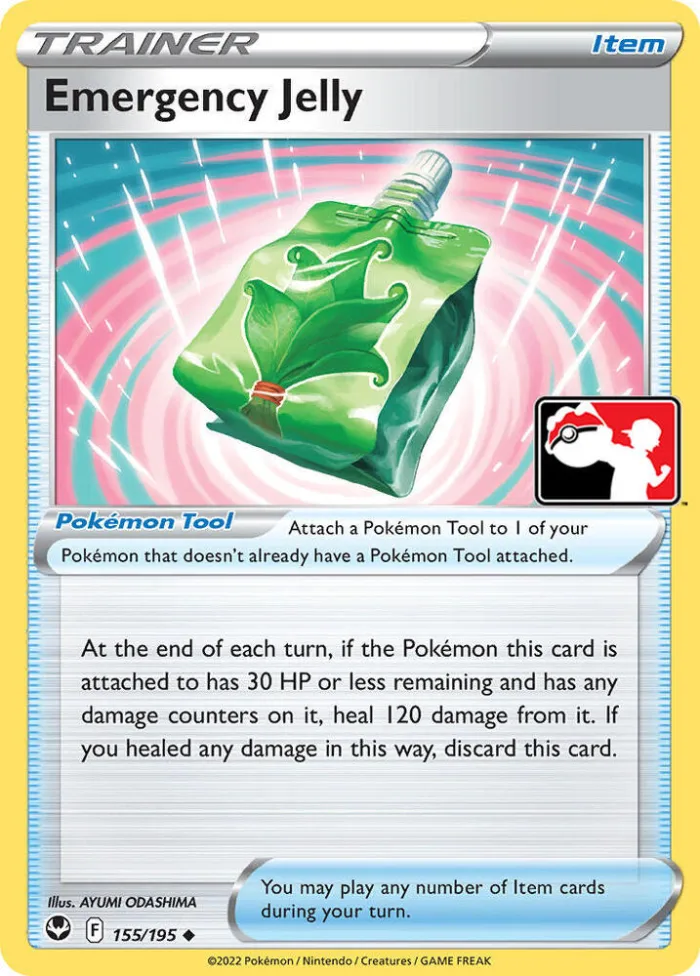 Emergency Jelly Play! Pokémon Prize Pack Series Four card