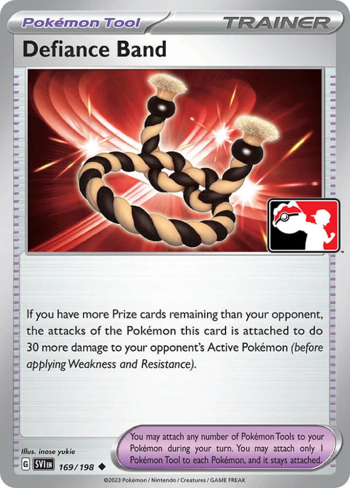 Defiance Band Play! Pokémon Prize Pack Series Four card