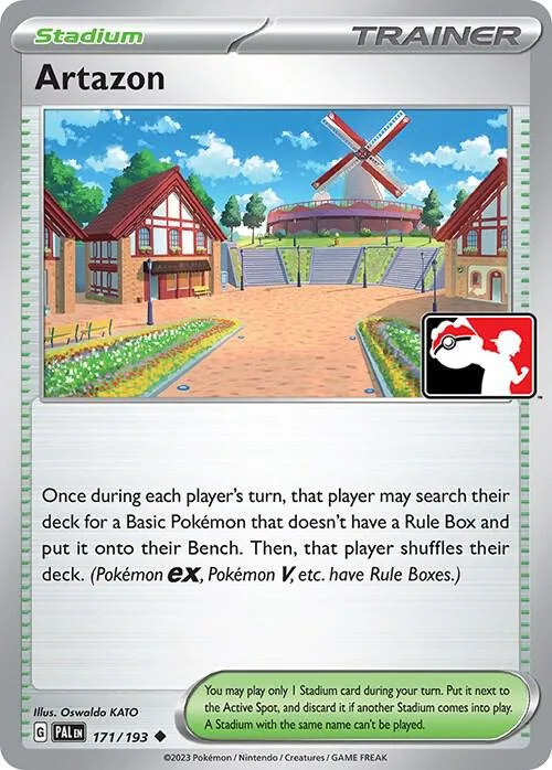 Artazon Play! Pokémon Prize Pack Series Four card