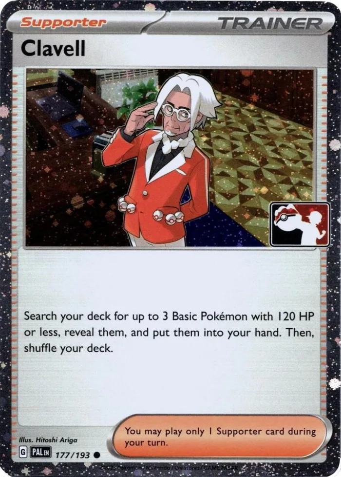 Clavell Play! Pokémon Prize Pack Series Four card