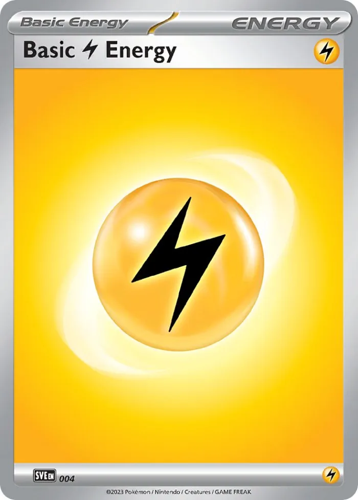 Basic Lightning Energy Play! Pokémon Prize Pack Series Five card
