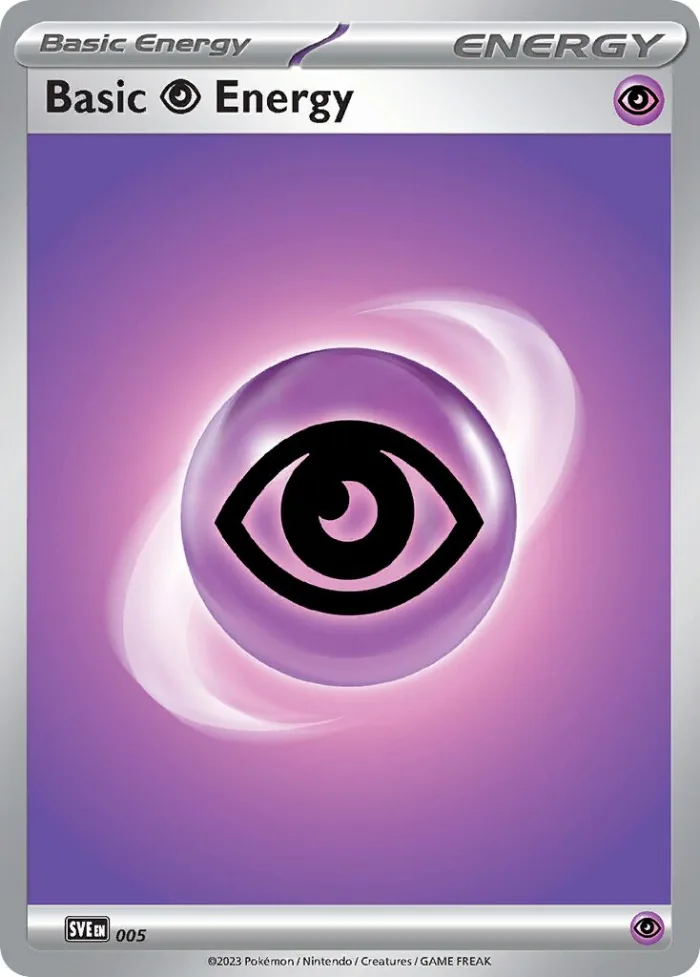 Basic Psychic Energy Play! Pokémon Prize Pack Series Five card