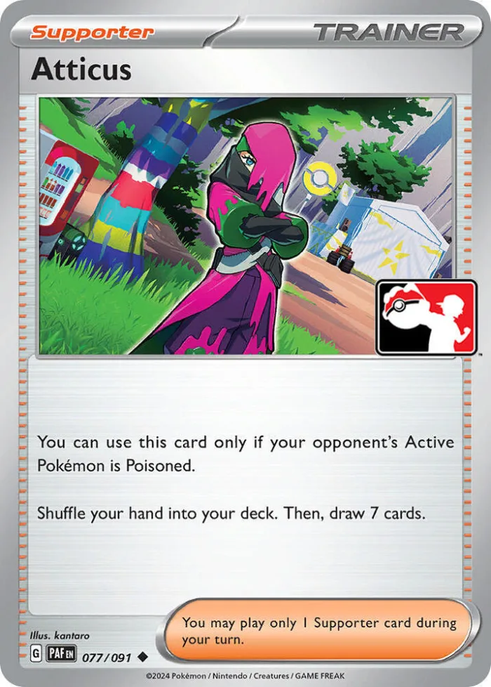 Atticus Play! Pokémon Prize Pack Series Five card