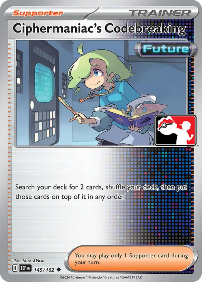 Ciphermaniac's Codebreaking Play! Pokémon Prize Pack Series Five card