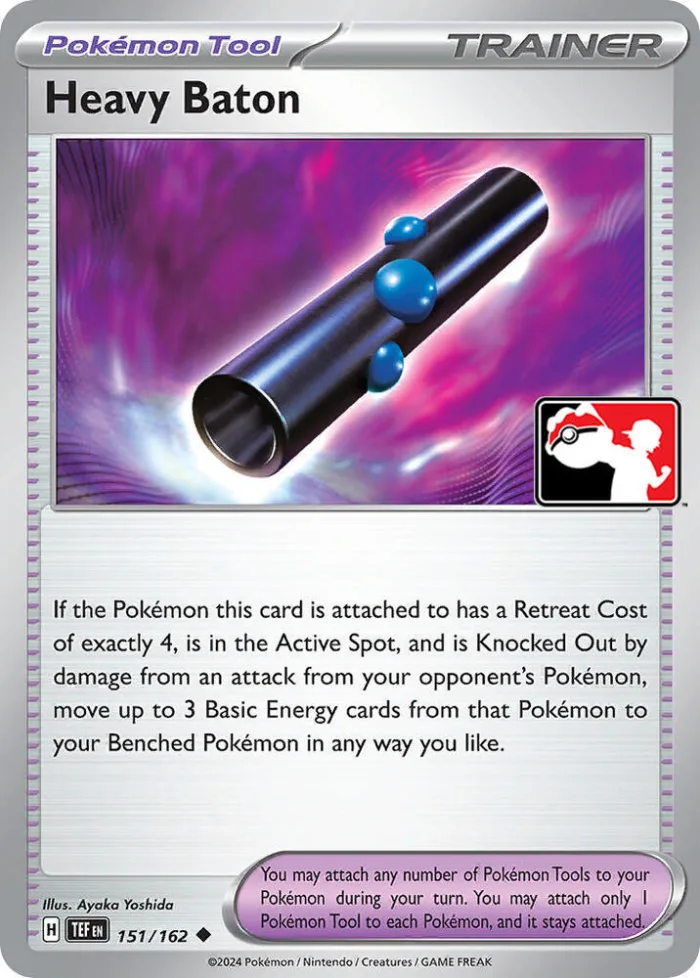 Heavy Baton Play! Pokémon Prize Pack Series Five card