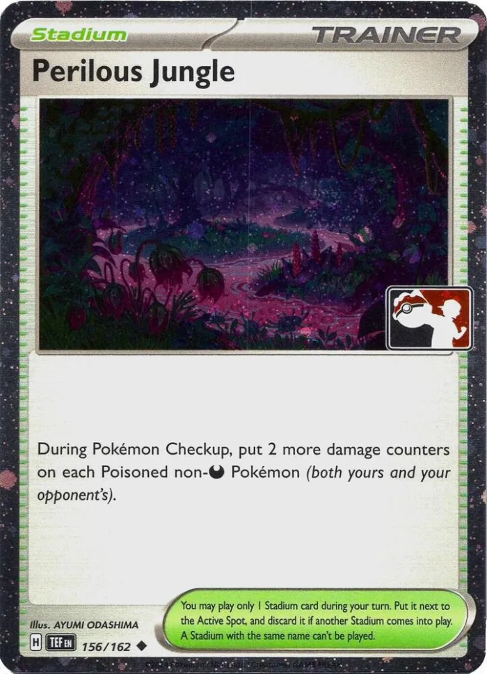 Perilous Jungle Play! Pokémon Prize Pack Series Five card
