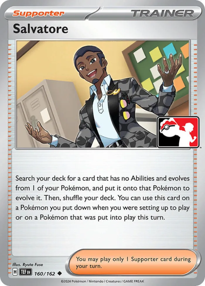 Salvatore Play! Pokémon Prize Pack Series Five card
