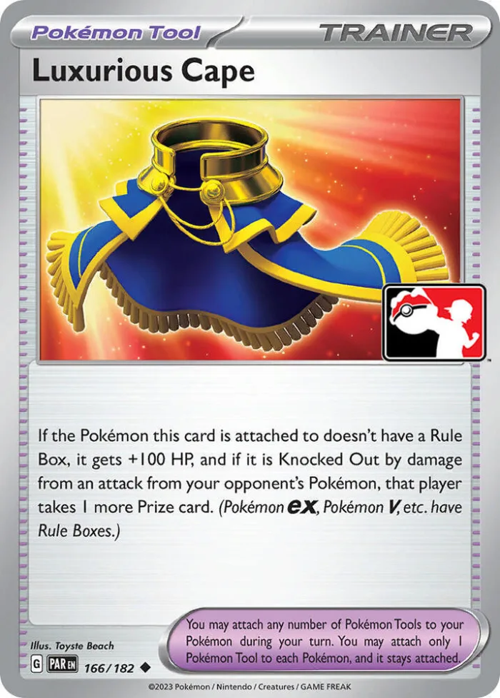 Luxurious Cape Play! Pokémon Prize Pack Series Five card
