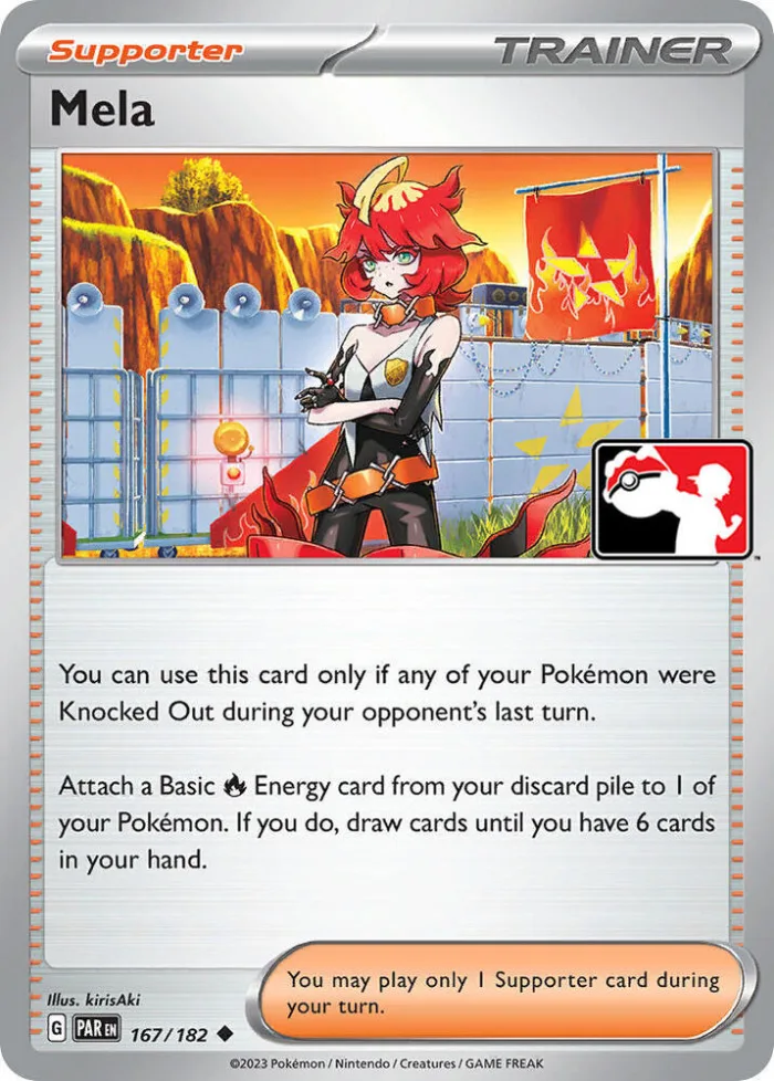 Mela Play! Pokémon Prize Pack Series Five card