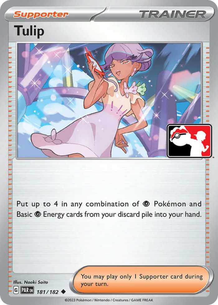 Tulip Play! Pokémon Prize Pack Series Five card