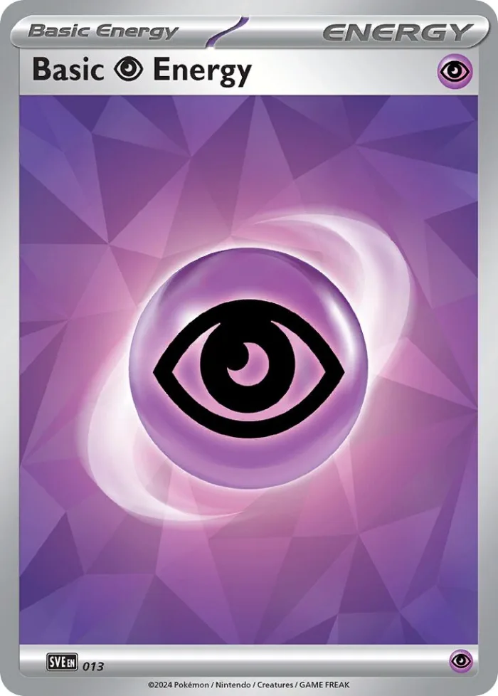 Basic Psychic Energy Play! Pokémon Prize Pack Series Six card