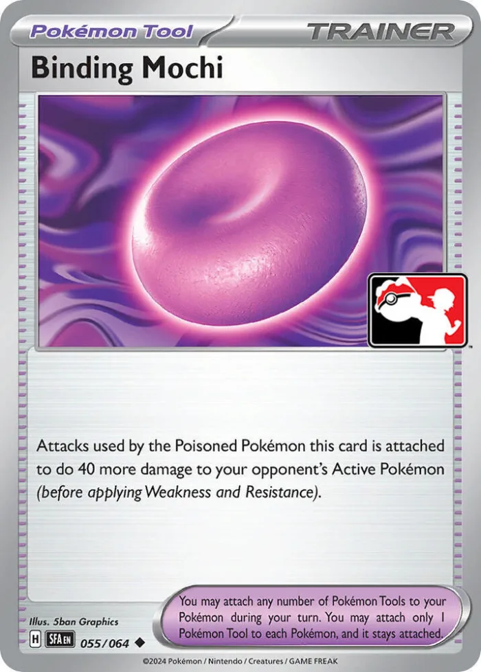 Binding Mochi Play! Pokémon Prize Pack Series Six card
