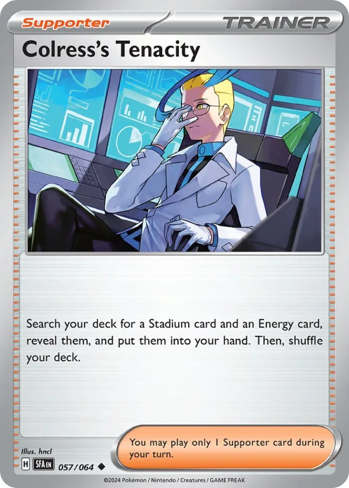 Colress's Tenacity Play! Pokémon Prize Pack Series Six card