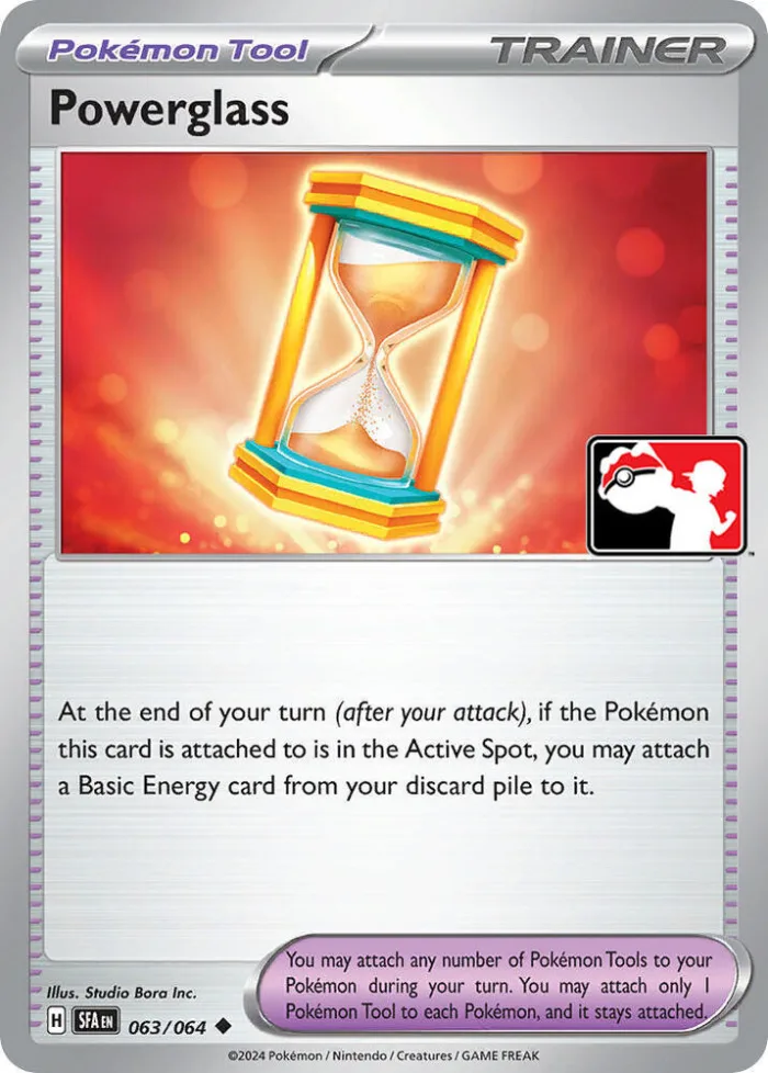 Powerglass Play! Pokémon Prize Pack Series Six card